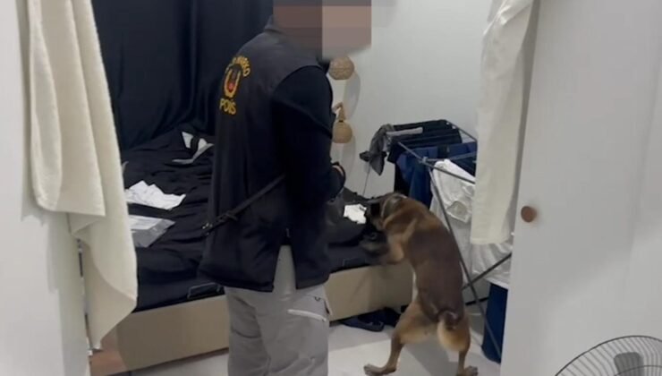 Polisten uyuşturucu operasyonu; 4 gözaltı