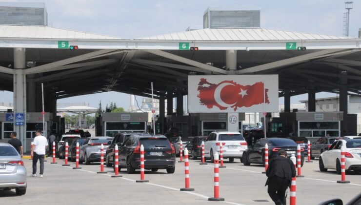 Kapılardaki trafikte düşüş