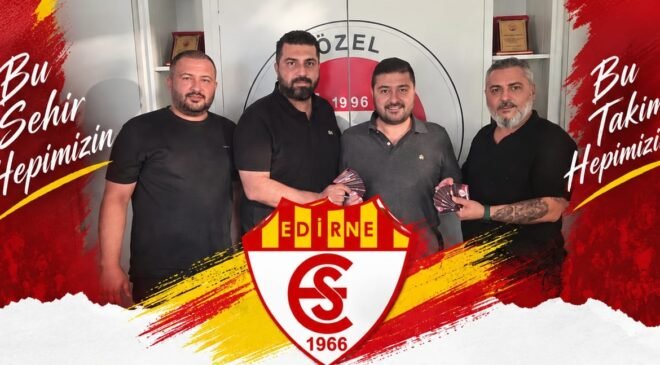 Yazgan maaşını Edirnespor’a bağışladı