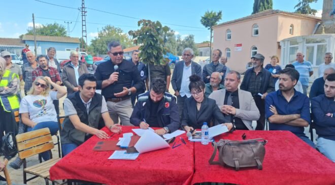 ÇED toplantısında bentonite ret!