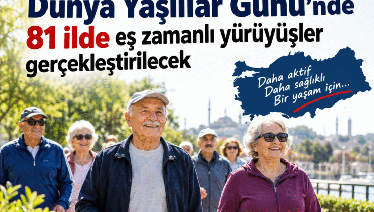 Yaşlılar 1 Ekim’de 81 ilde yürüyecek