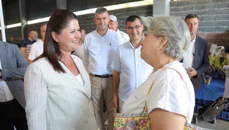 Gencan’dan pazaryeri ziyareti