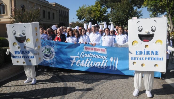 Gastronomi festivaline ‘peynirli’ start!