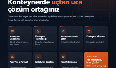 Trakya’nın konteyner kapısı Çatalca’da: Çelikor, 100 bin metrekarelik sahasıyla bölge ihracatçısına depo oluyor