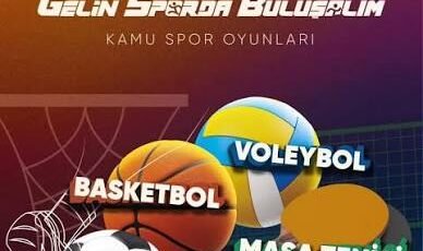 Kamu Spor Oyunları başlıyor