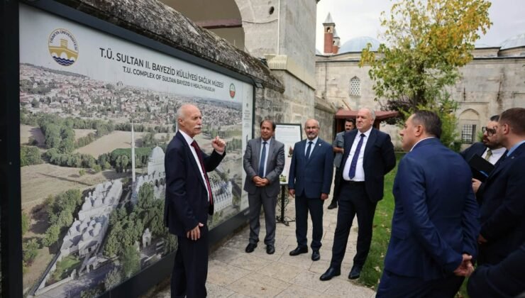 Kosova heyeti Sağlık Müzesi’nde