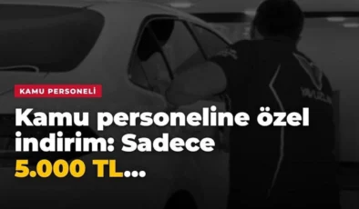 Kamu emeklileri de yararlanabilecek: Ekspertiz 5.000 TL
