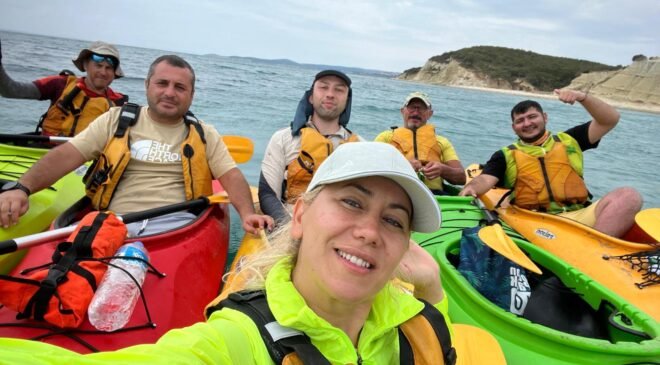 EDOSK’tan Saros’da kano rotaları