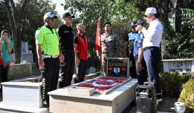 Şehit komiser Kerman dualarla anıldı