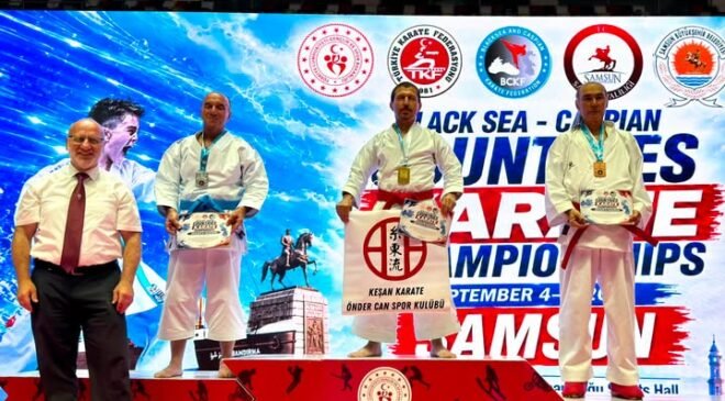 Keşan’a karatede uluslararası 3 madalya