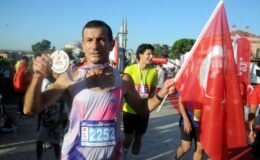 Maratonda 50’lik birinci!