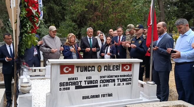 Şehit Yıldırım ve Tunca anıldı