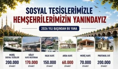 Belediye tesislerine 1 milyonluk ilgi