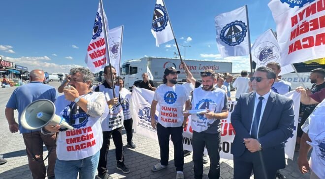 TIR sürücülerinden ‘mücadele’ fişeği!