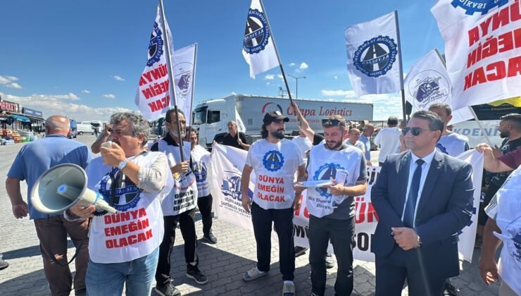 TIR sürücülerinden ‘mücadele’ fişeği!