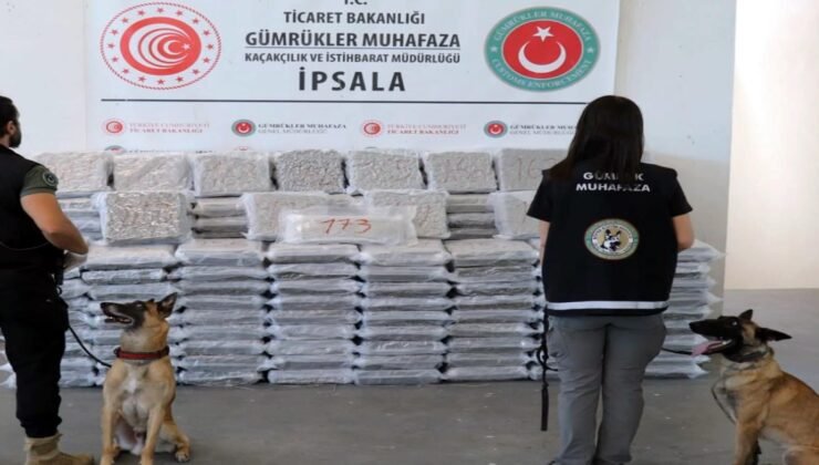 Karavanda 387 kilo uyuşturucu!