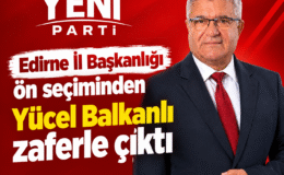 Yeni Parti’de üye Balkanlı dedi!
