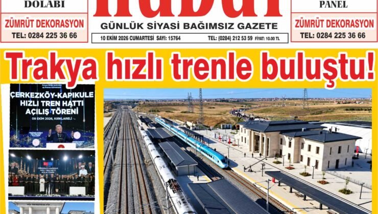 10 Ekim 2026 Cumartesi Hudut Gazetesi