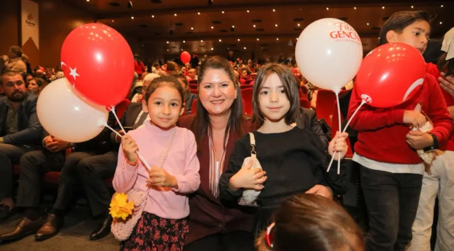 Çocukların Cumhuriyet Bayramı coşkusu