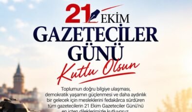 21 Ekim Dünya Gazeteciler Günü’nü kutladılar