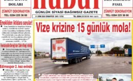 31 Ekim 2026 Cumartesi Hudut Gazetesi