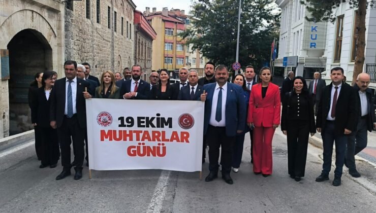 Muhtarlar günlerini kutladı