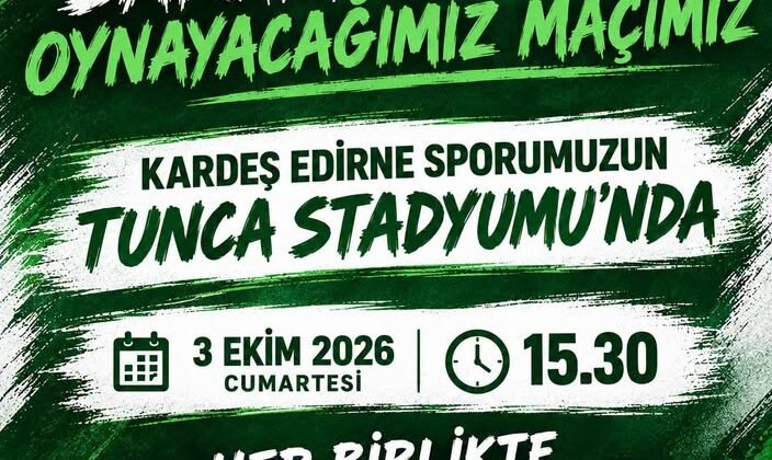 Kırklarelispor ikinci kez Edirne’de!