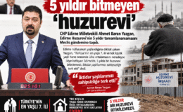 5 yıldır bitmeyen ‘huzurevi’