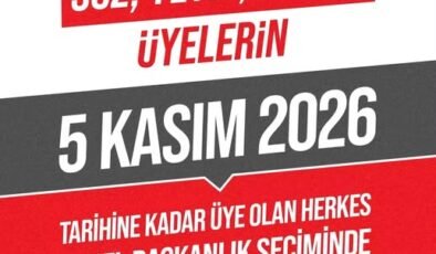 YENİ Parti’de sıra Genel Başkan seçiminde