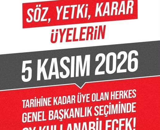 YENİ Parti’de sıra Genel Başkan seçiminde