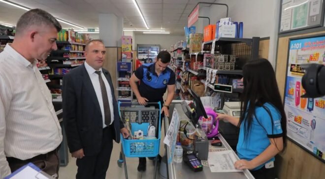 Zincir marketlere Zabıta denetimi