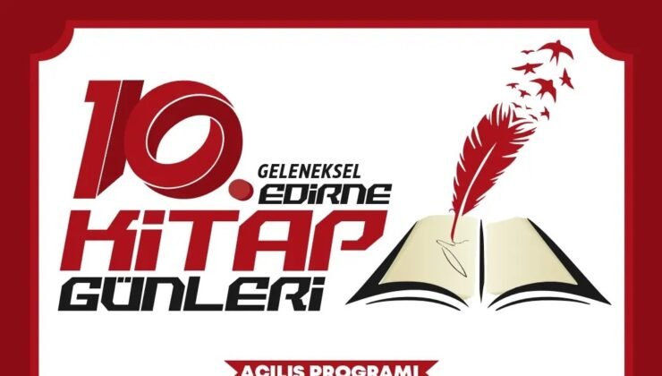 Edirne Kitap Günleri’nin programı açıklandı