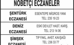 Nöbetçi Eczaneler