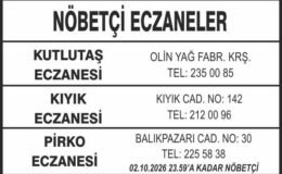 Nöbetçi Eczaneler