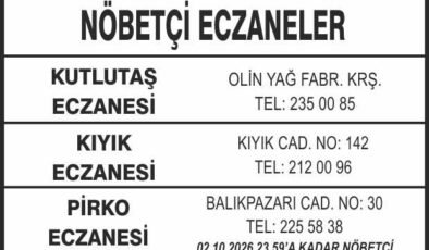 Nöbetçi Eczaneler