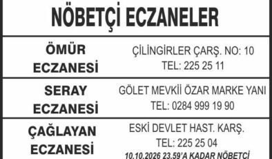 Nöbetçi Eczaneler