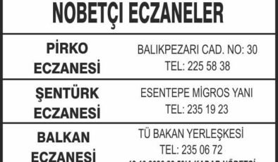 Nöbetçi Eczaneler