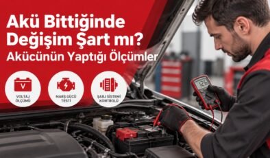 Akü Bittiğinde Değişim Şart mı? Akücünün Yaptığı Ölçümler