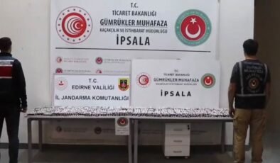İpsala’da 17 bin 121 uyuşturucu hap!