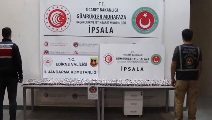 İpsala’da 17 bin 121 uyuşturucu hap!