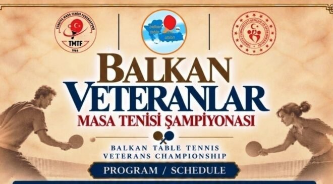Edirne’de masa tenisi bayramı 