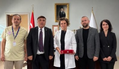 Türk Sağlık-Sen’den Başhekim Dr. Şimşek’e ziyaret