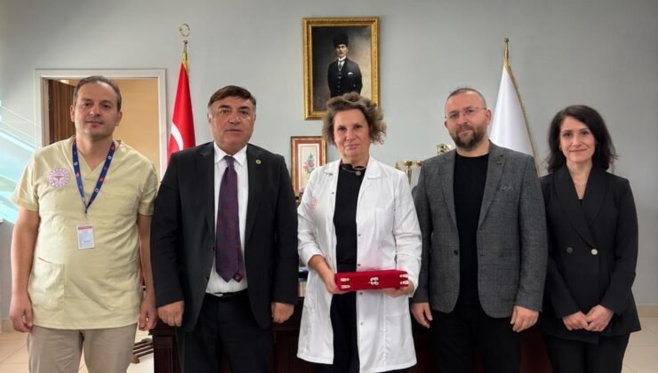 Türk Sağlık-Sen’den Başhekim Dr. Şimşek’e ziyaret