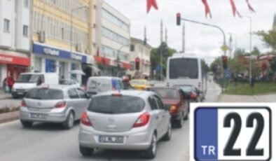 22 plaka 1 ayda 1045 artış