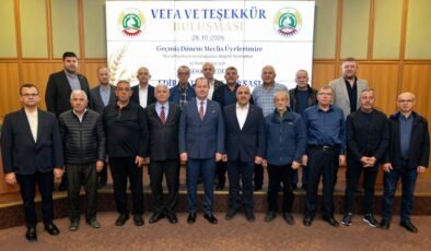 Borsa’nın eski yöneticilerine teşekkür