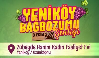 Yeniköy’de Bağbozumu Şenliği