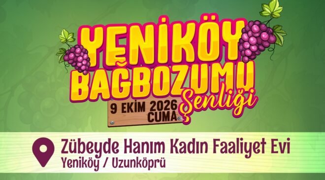 Yeniköy’de Bağbozumu Şenliği