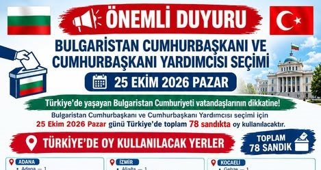 Edirne’de tek sandık Başkonsolosluk’ta