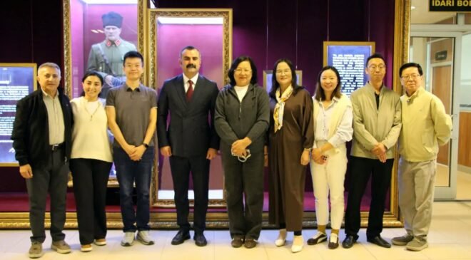 Çinli iş insanları Uzunköprü’de