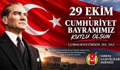 ‘Cumhuriyetimizin 103. yılı kutlu olsun!’